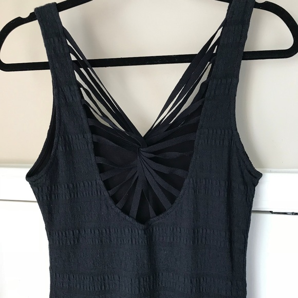 **SOLD**Free People Black Knit Dress NWT - Picture 2 of 8